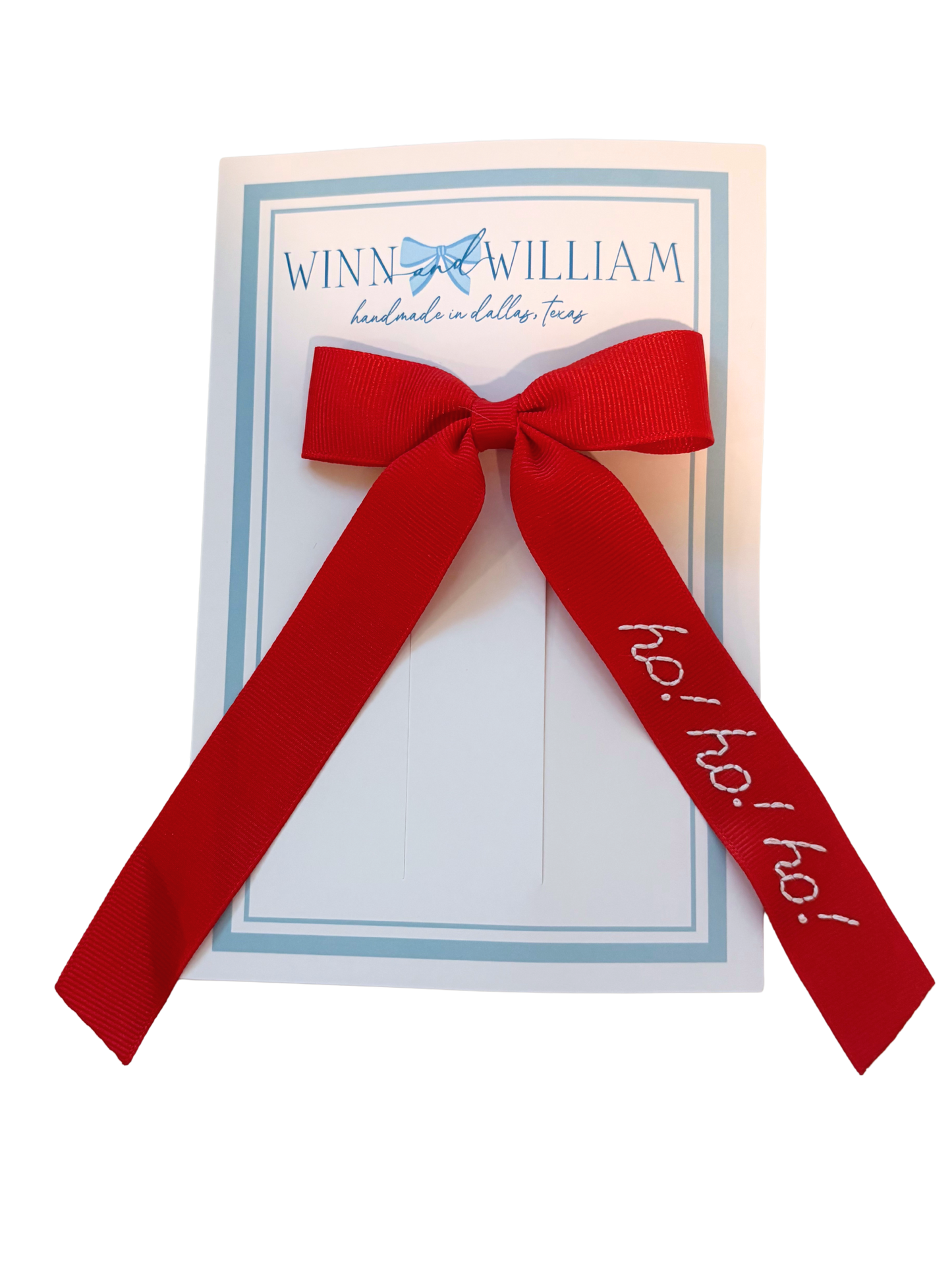 Ho! Ho! Ho! Bow - Red